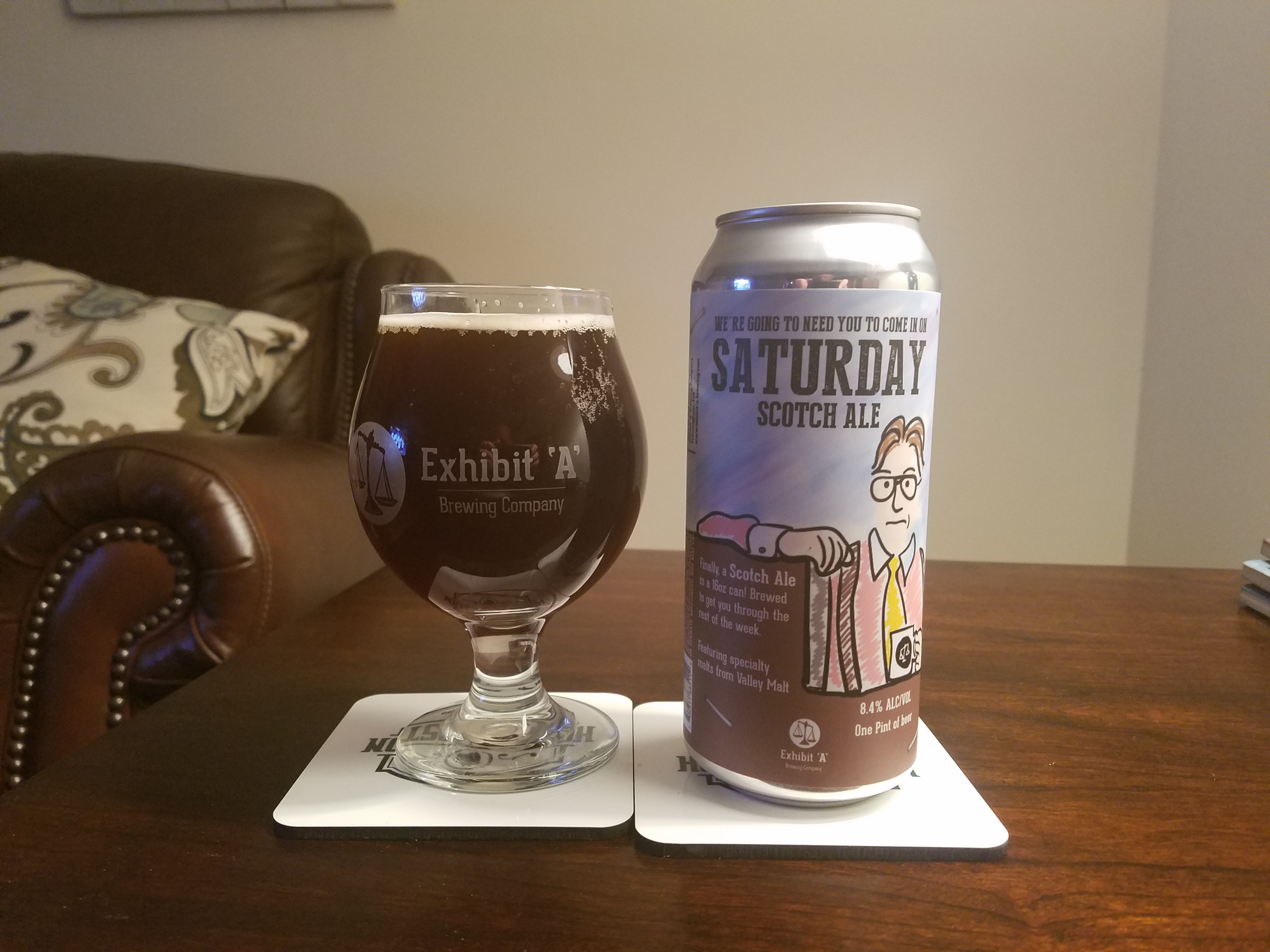Exhibit A scotch ale