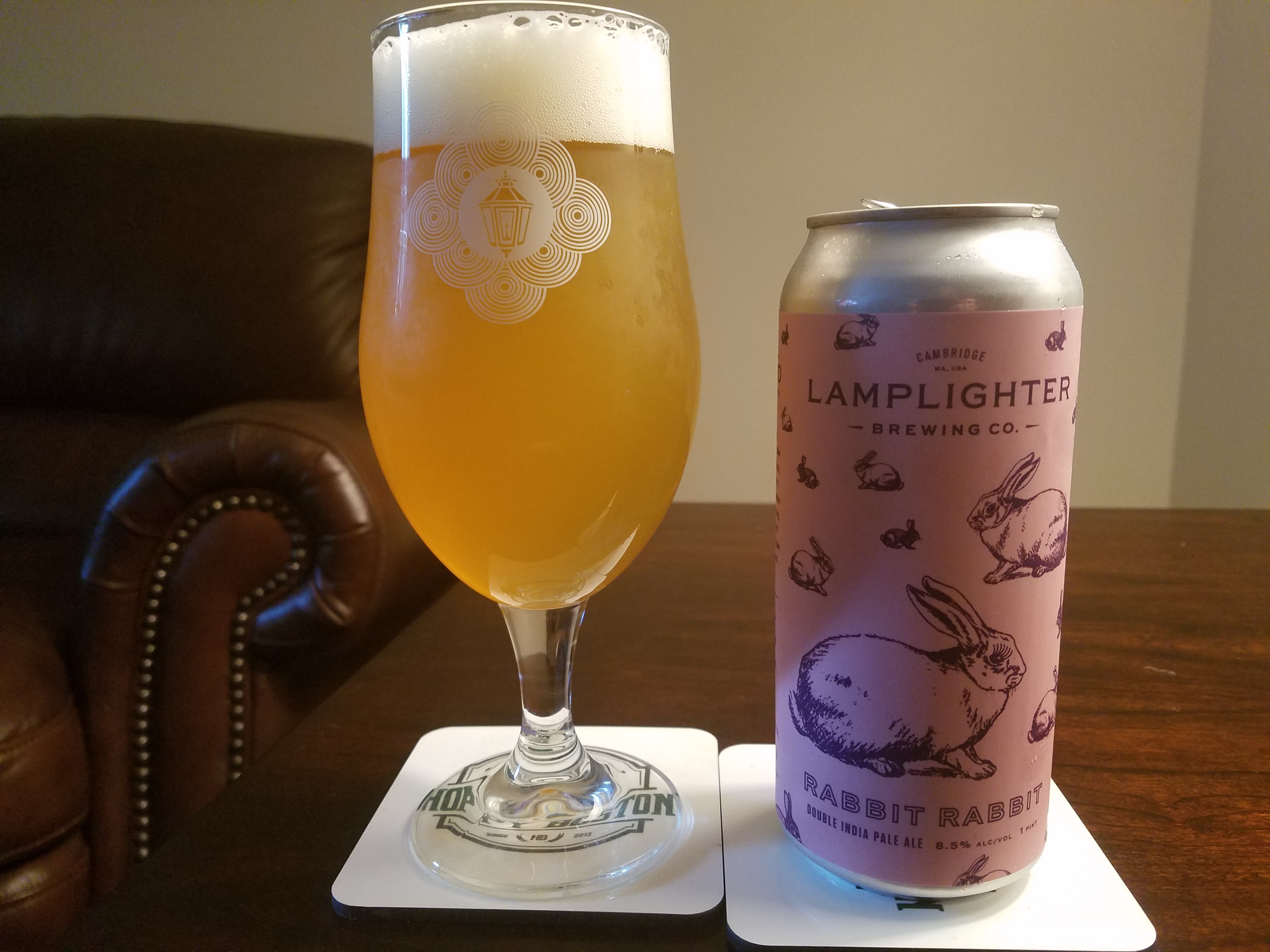 Lamplighter Rabbit Rabbit – Hoppy Boston