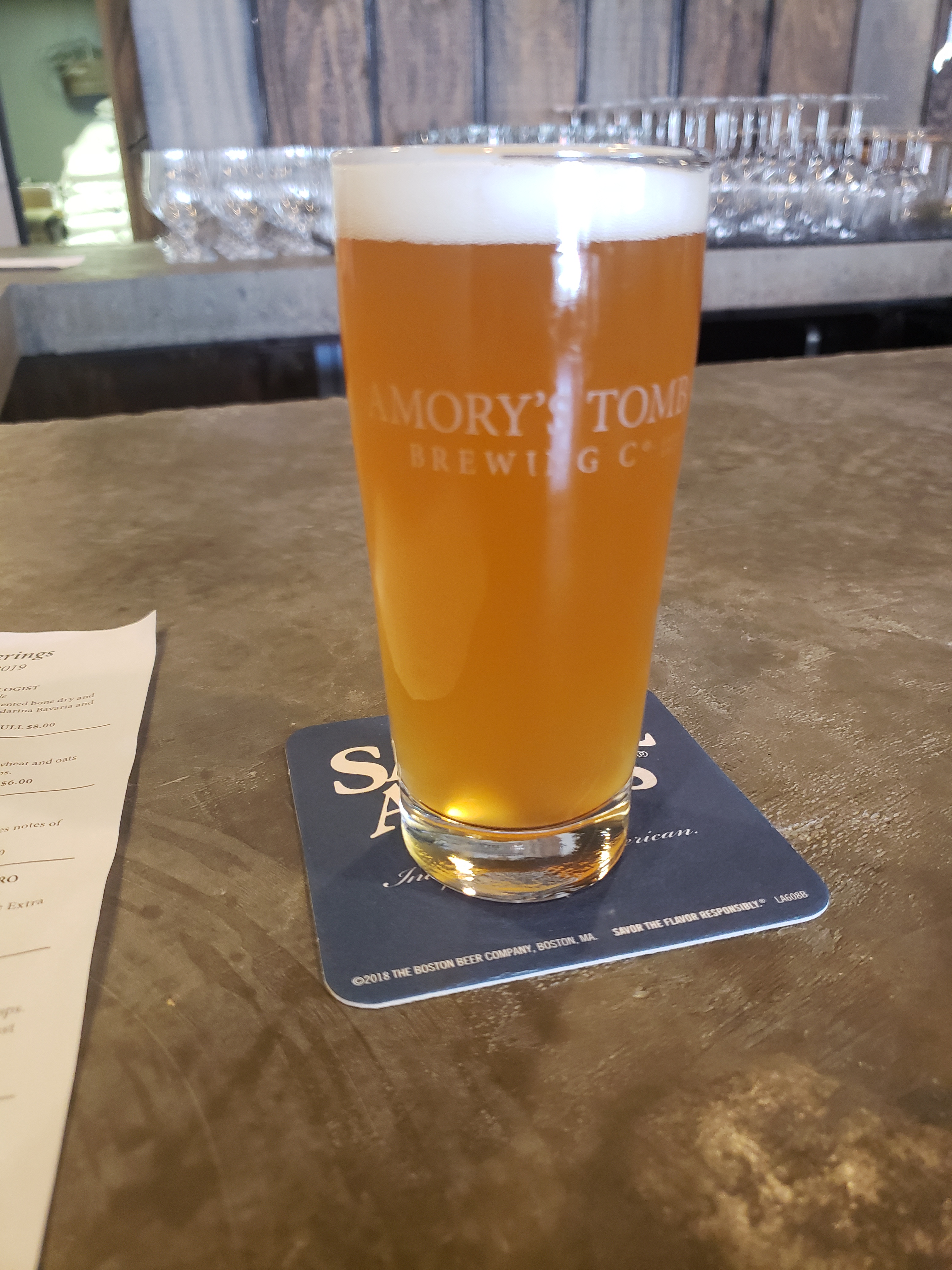 Amory's Tomb Beer